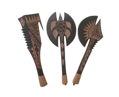 Samoan Wood Carved War Club