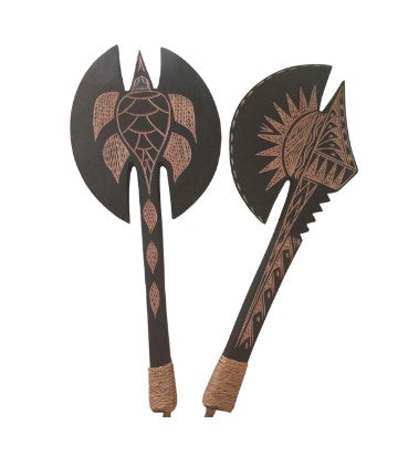 Samoan Wood Carved War Club