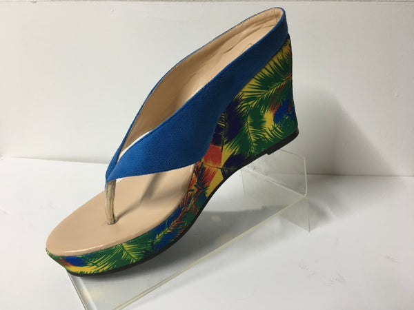 Skinny Wedge Sandals